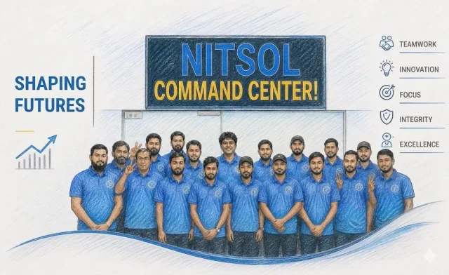 Nitsol Bangladesh team at the command center